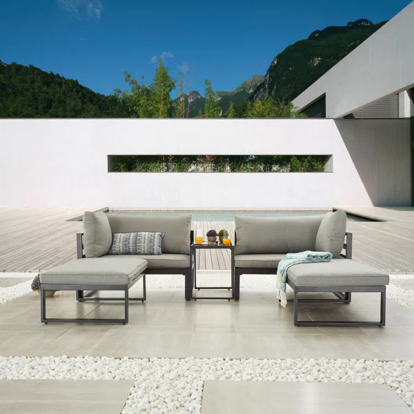 Kilgo 2 - Person Seating Group with Cushions | Wayfair North America