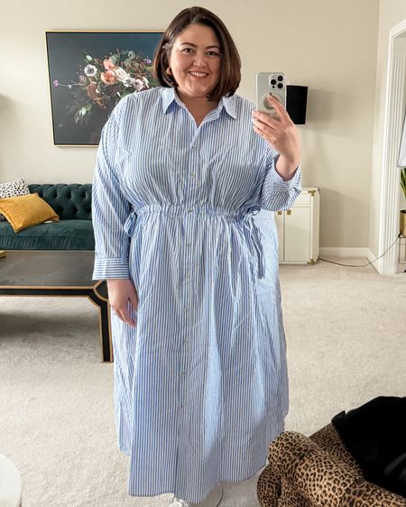 This plus size maxi shirt dress is so light and comfortable! Will be a warmer weather staple and is available in multiple colors sizes XS-4X

#LTKfindsunder50 #LTKover40 #LTKplussize