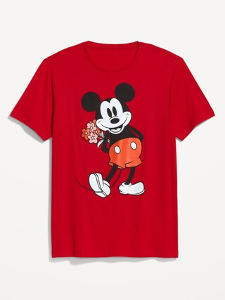 Disney© Mickey Mouse Gender-Neutral Valentine-Graphic T-Shirt for Adults | Old Navy (US)