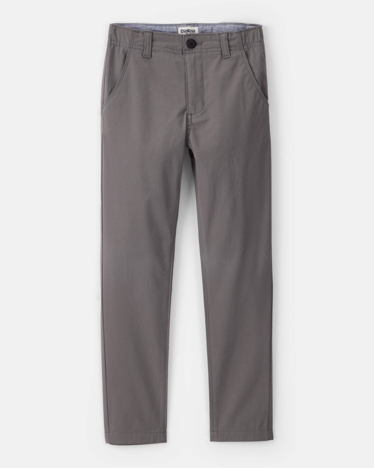 Boys Flat Front Fashion Pants - Grey | Carter's Inc