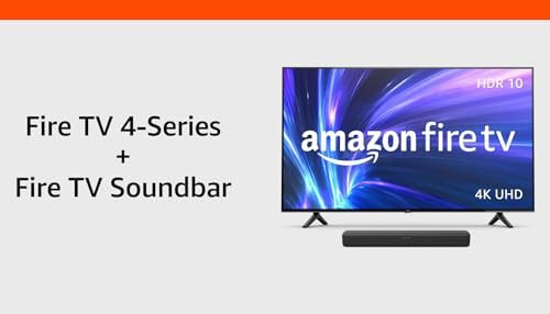 Amazon Fire TV 4-Series 55" with Fire TV Soundbar | Amazon (US)