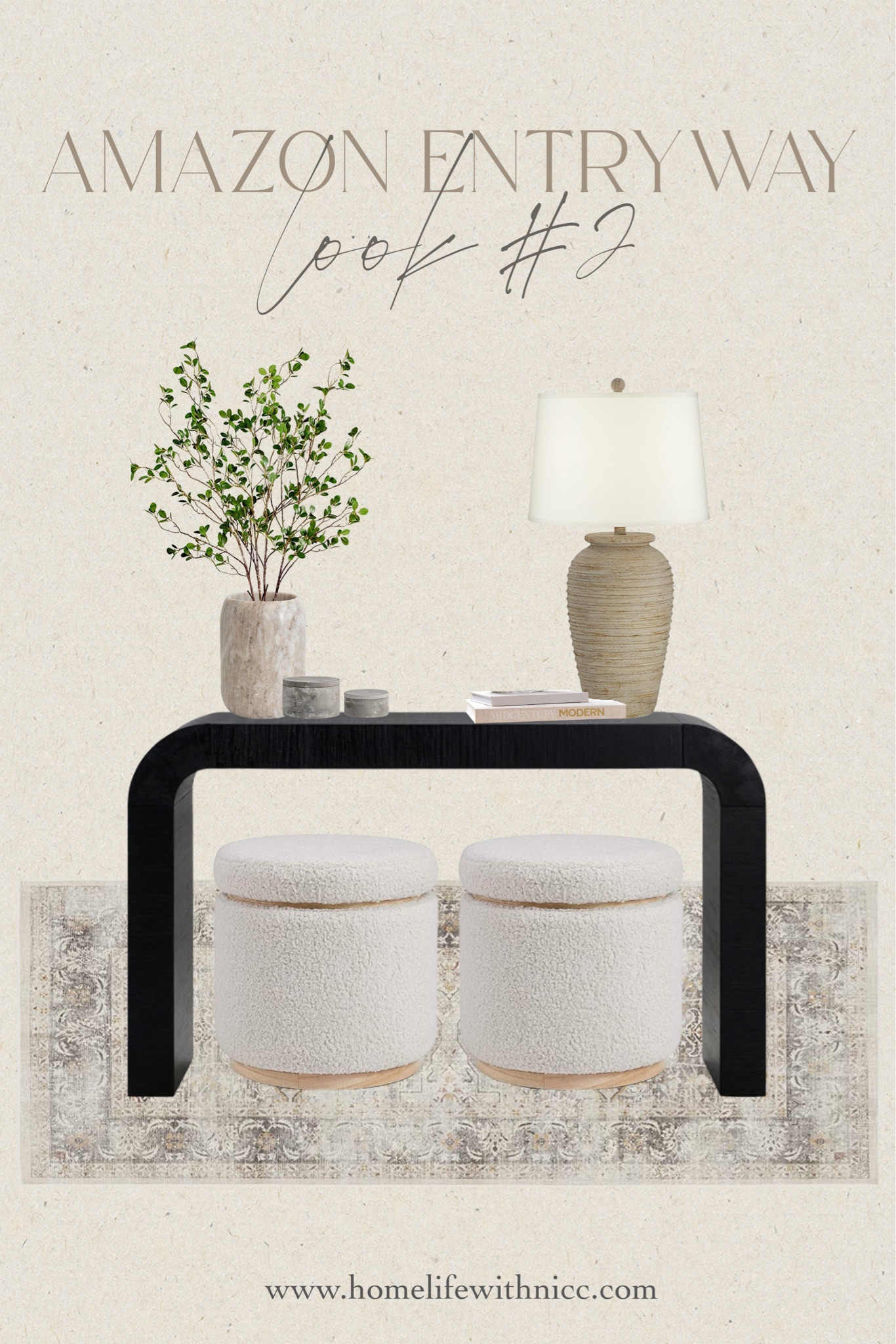 Entryway look #2 from Amazon #modernentryway #homedecor #amazonhomedecor #amazondecor #amazonstyle #entryway #modernhomedecor 

#LTKstyletip #LTKhome #LTKFind