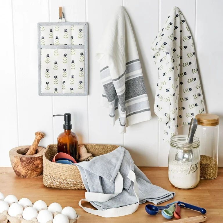 Beautiful 5-Piece Kitchen Linen Set by Drew Barrymore | Walmart (US)