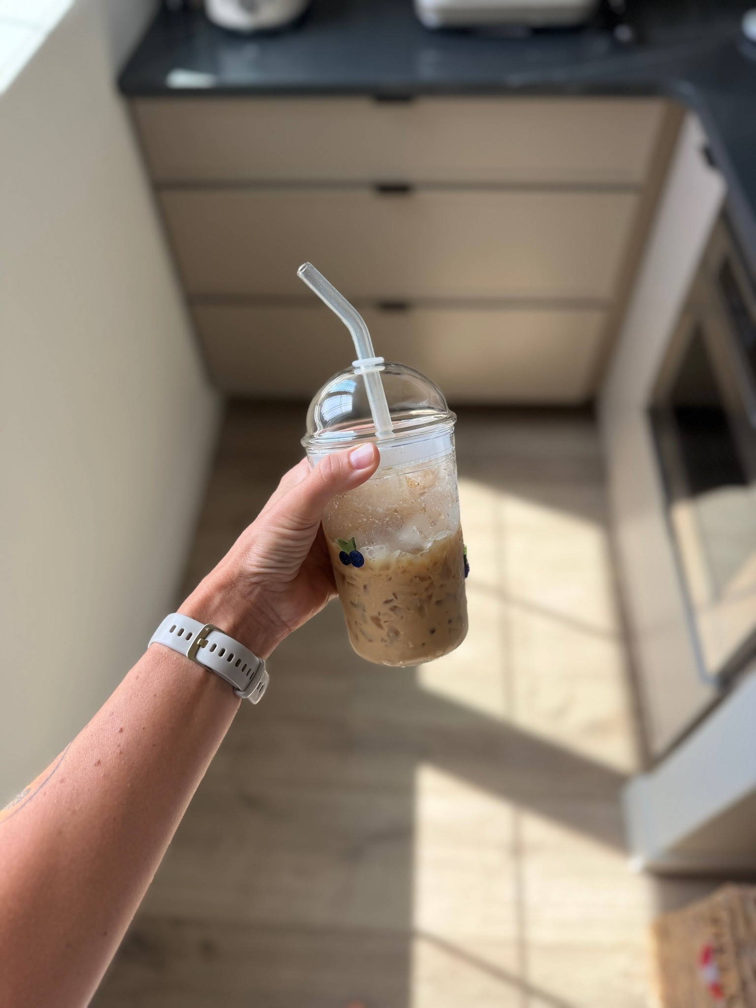 $8.97 glass tumbler! I love these for at home iced coffees. I have all 4 🫣

#LTKHome #LTKSeasonal