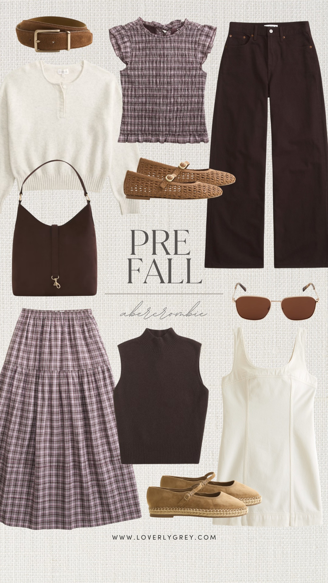 @Abercrombie has so many new arrivals! 😍 They have several staples that will be great from transitioning you now into fall!

Loverly Grey, pre fall, fall outfit, abercrombie, wide leg jeans, fall accessories 

 #LTKSeasonal