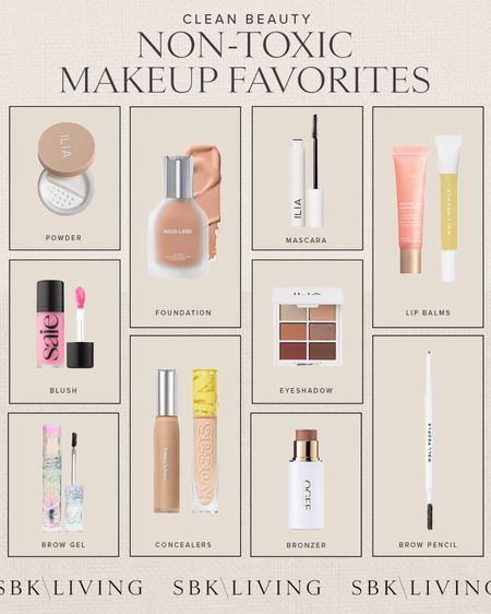 CLEAN BEAUTY \ non-toxic makeup favorites in each category💋 These are what I use daily for a clean, everyday look🙋🏻‍♀️

Foundation
Concealer
Blush
Beauty 
Lip balm 
Skin 

#LTKfindsunder50 #LTKbeauty