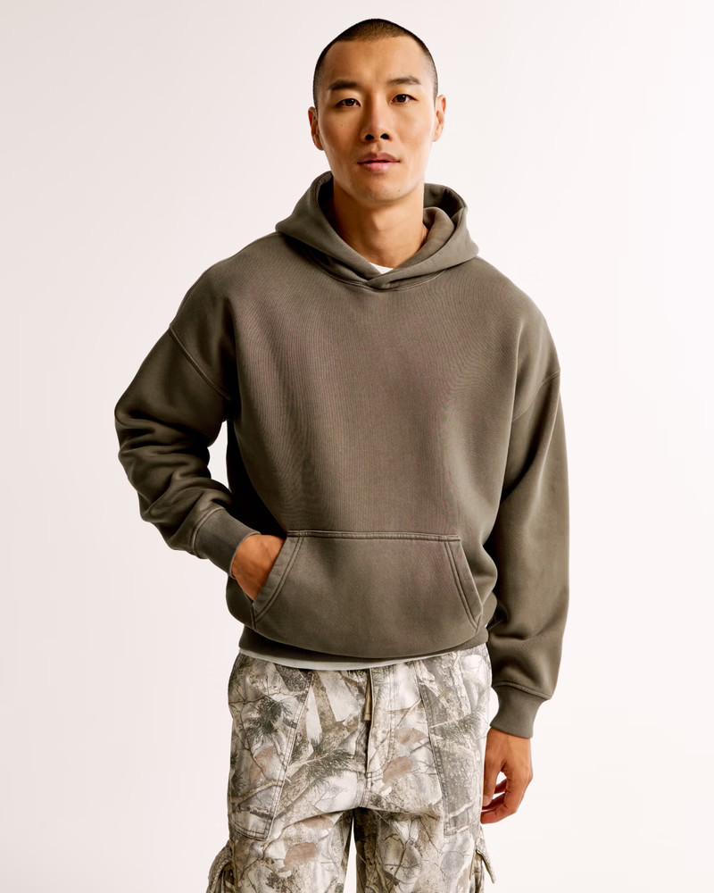 Essential Popover Hoodie | Abercrombie & Fitch (US)