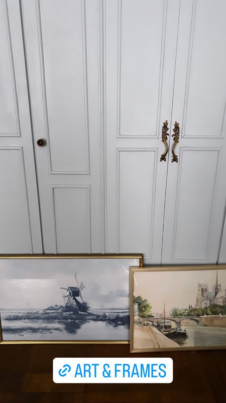 Art prints & gold frames 

#LTKhome #LTKunder100 #LTKunder50