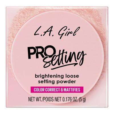 L.A. Girl Pro Pink Loose Brightening & Setting Powder - 0.176oz | Target