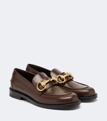 Gucci Boulevard leather penny loafers | Mytheresa (UK)