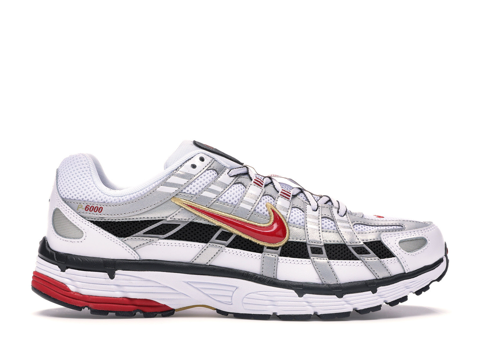 Nike P6000 Gold Red (Women's) Sneakers in White/Metallic Gold/Varsity Red | StockX