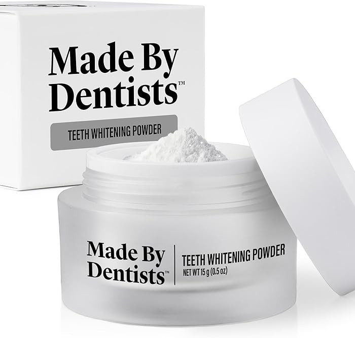 Made by Dentists Professional Teeth Whitening Powder - Remineralizing Hydroxyapatite Tooth Powder... | Amazon (US)
