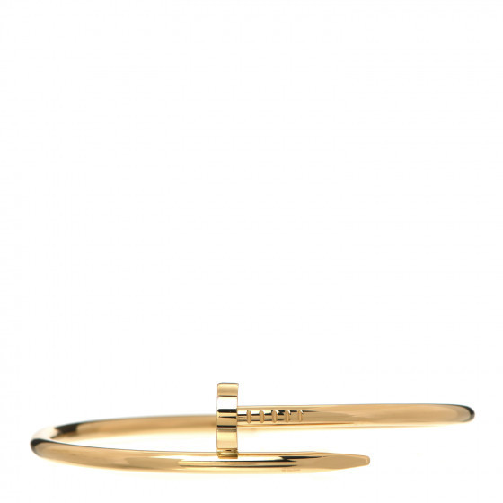 CARTIER 18K Yellow Gold Juste Un Clou Bracelet 19 | Fashionphile