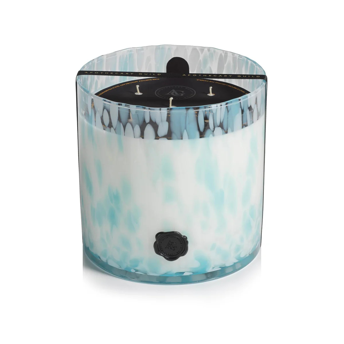 Zodax Ag Opal Glass 5-Wick Candle Jar, Sunset Beach | DecoratorsBest