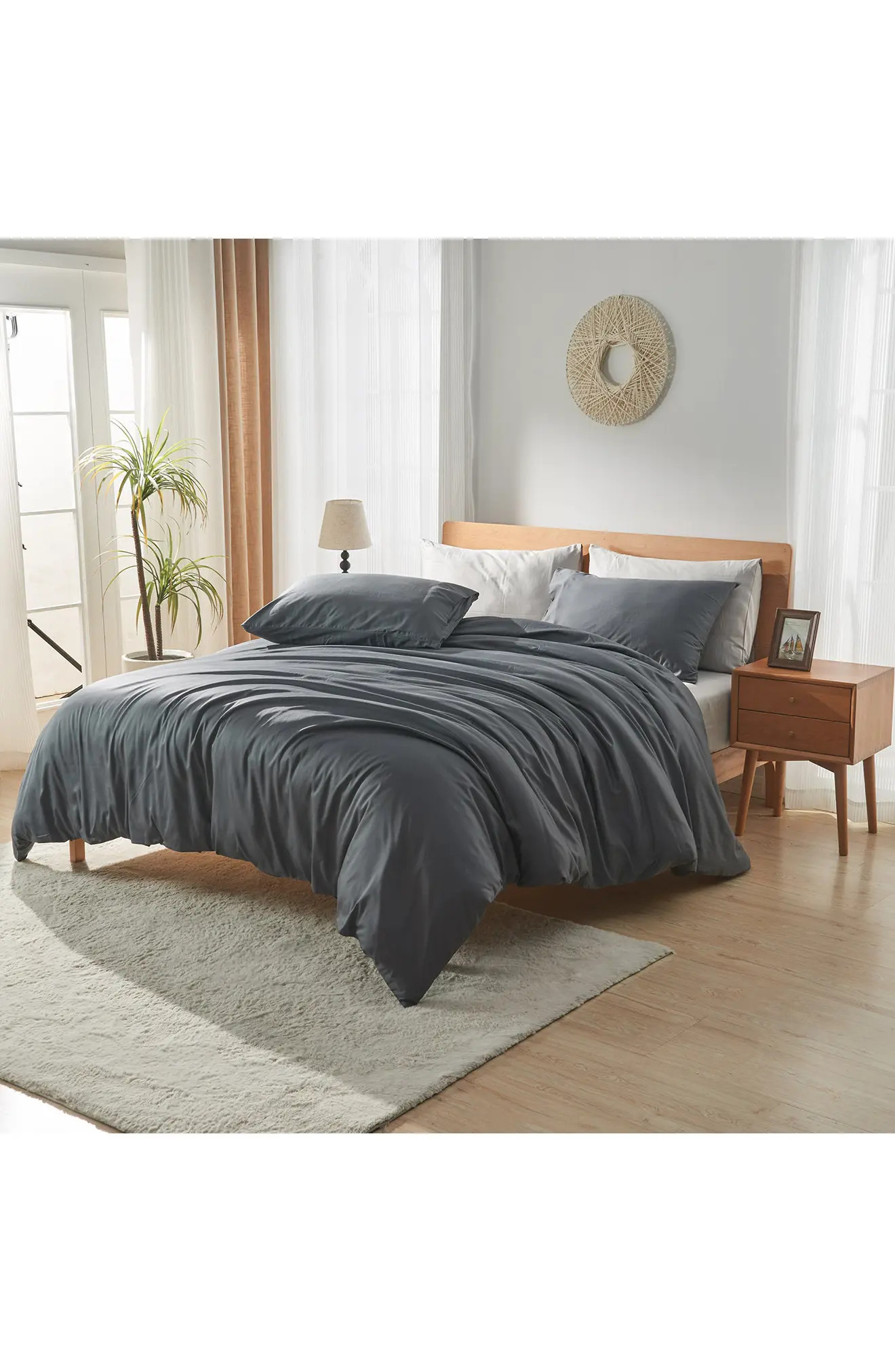 LuxeSoft Organic Cotton Sateen Duvet Cover | Nordstrom | Nordstrom