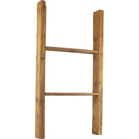 19""W x 36""H x 3 1/2""D Vintage Farmhouse 2 Rung Ladder, Barnwood Decor Collection, Weathered Brown | Walmart (US)
