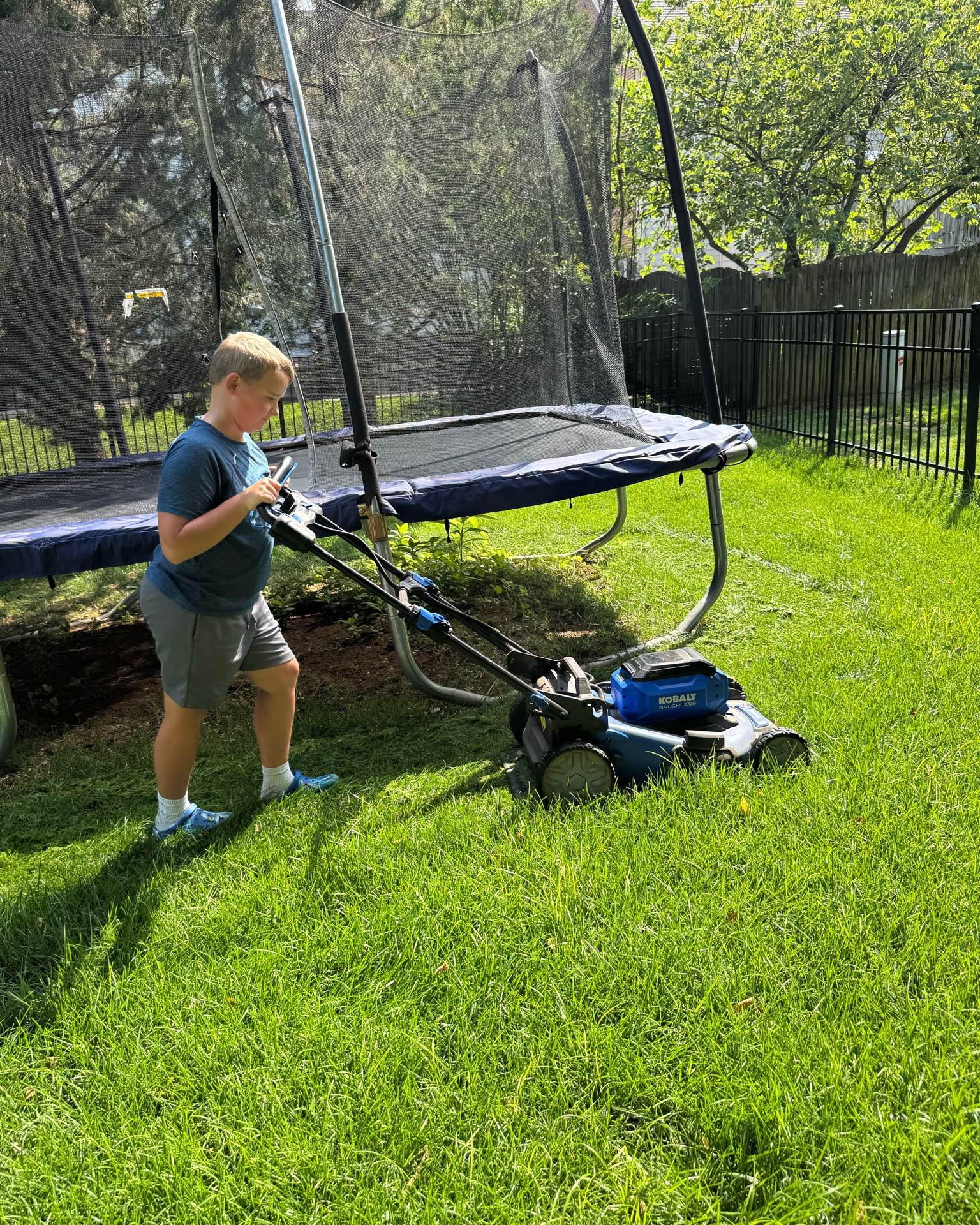 Lawn mower so good and easy that even my 10 year old can do it all by himself 🤗

Side note: he did not want me taking pictures of videos of him doing this even though it’s adorable and he’s so cute doing it 🤣


Gifts for him + gifts for dad + gifts for husband + Father’s Day gift + wedding gift + summer gifts + summer accessories + house gifts 🎁

#LTKMens #LTKHome #LTKSeasonal