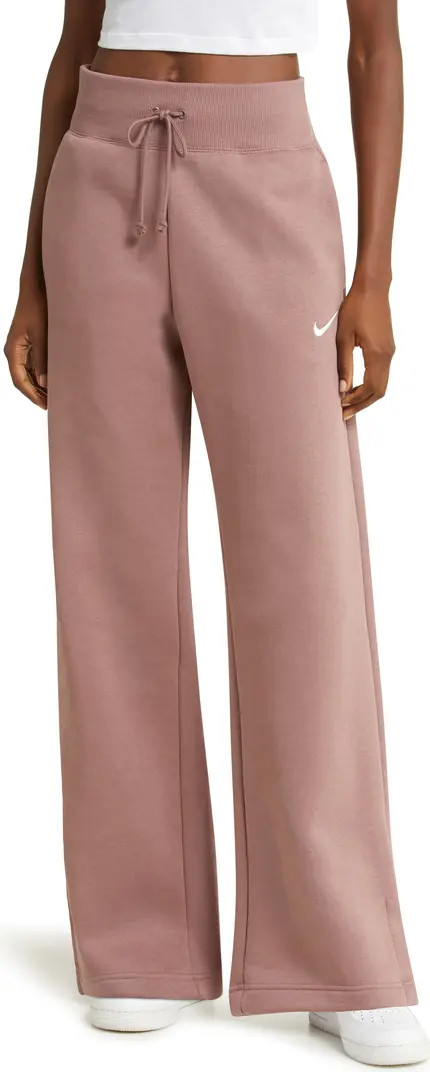 Sportswear Phoenix High Waist Wide Leg Sweatpants | Nordstrom