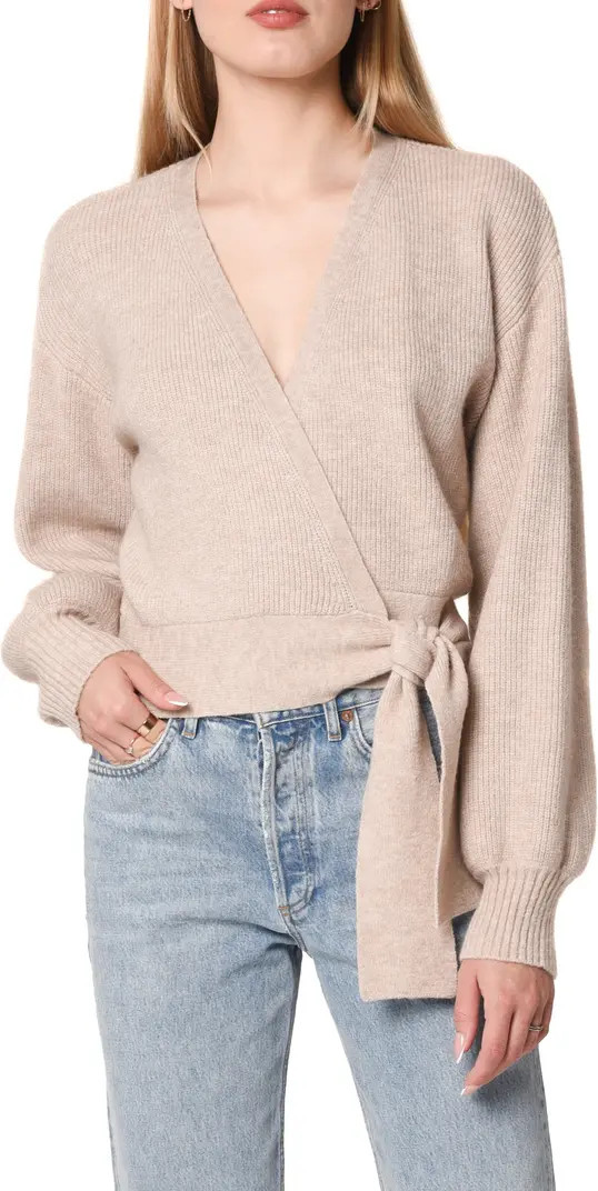 WAYF Sterling Wrap Sweater | Nordstrom | Nordstrom