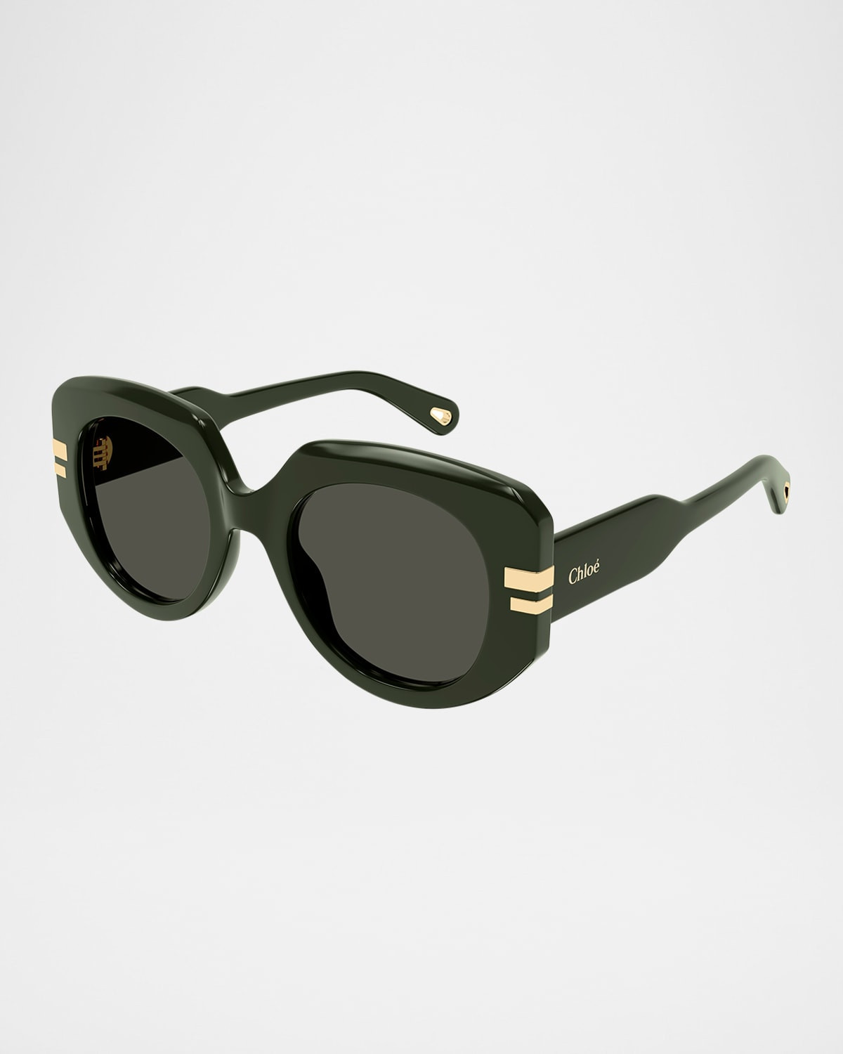 Marcie Oversized Acetate Square Sunglasses | Neiman Marcus