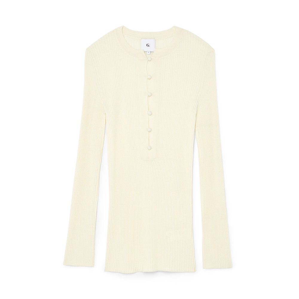 Barrera Fine-Gauge Henley | goop | goop