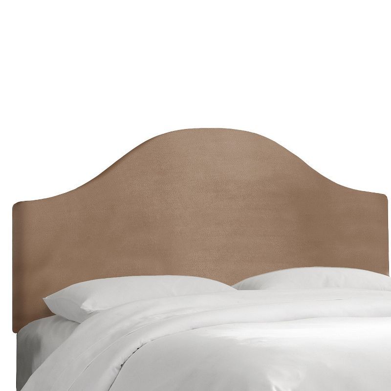 Custom Upholstered Curved Headboard Velvet Twin - Skyline Furniture | Target