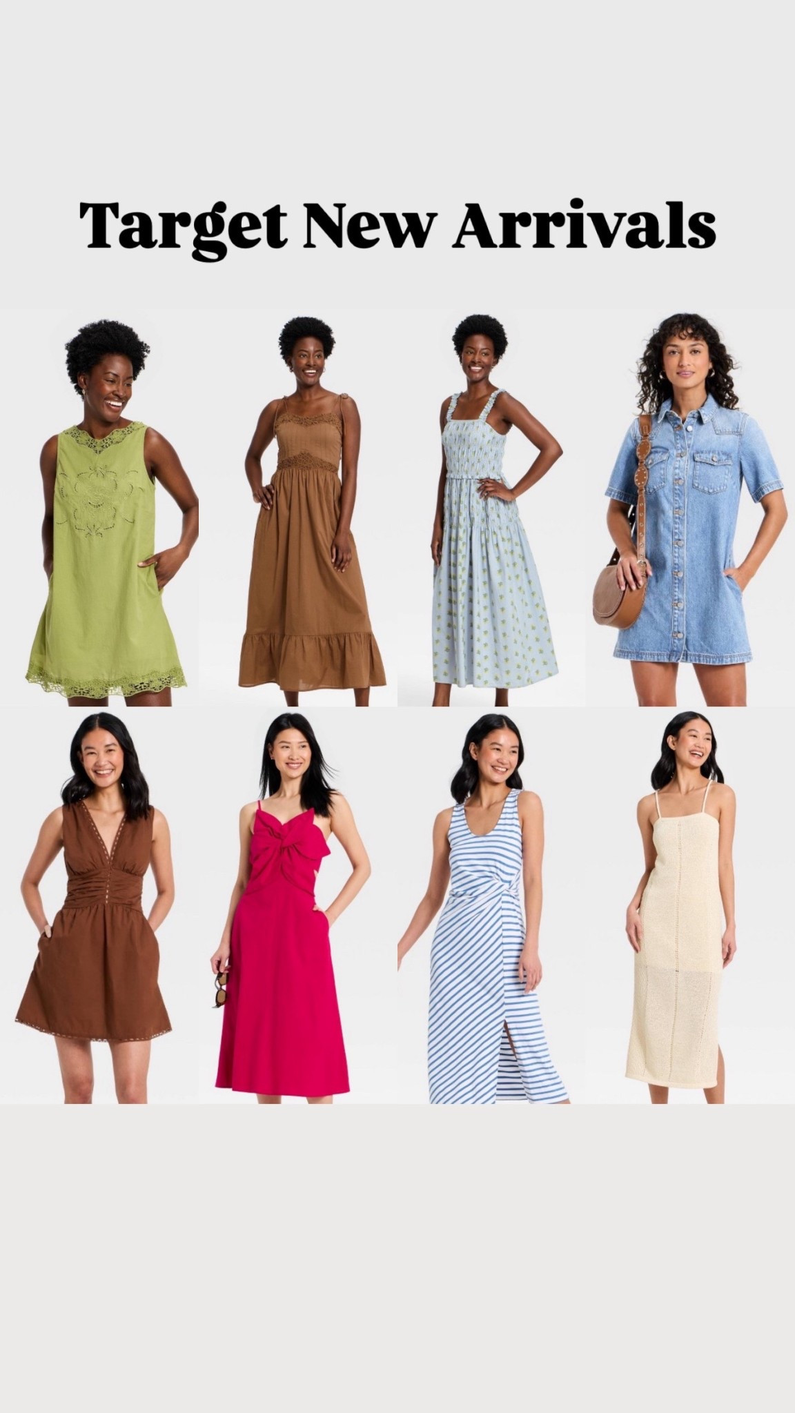 Target new arrivals 
Dresses
30% off

#LTKSaleAlert #LTKSeasonal