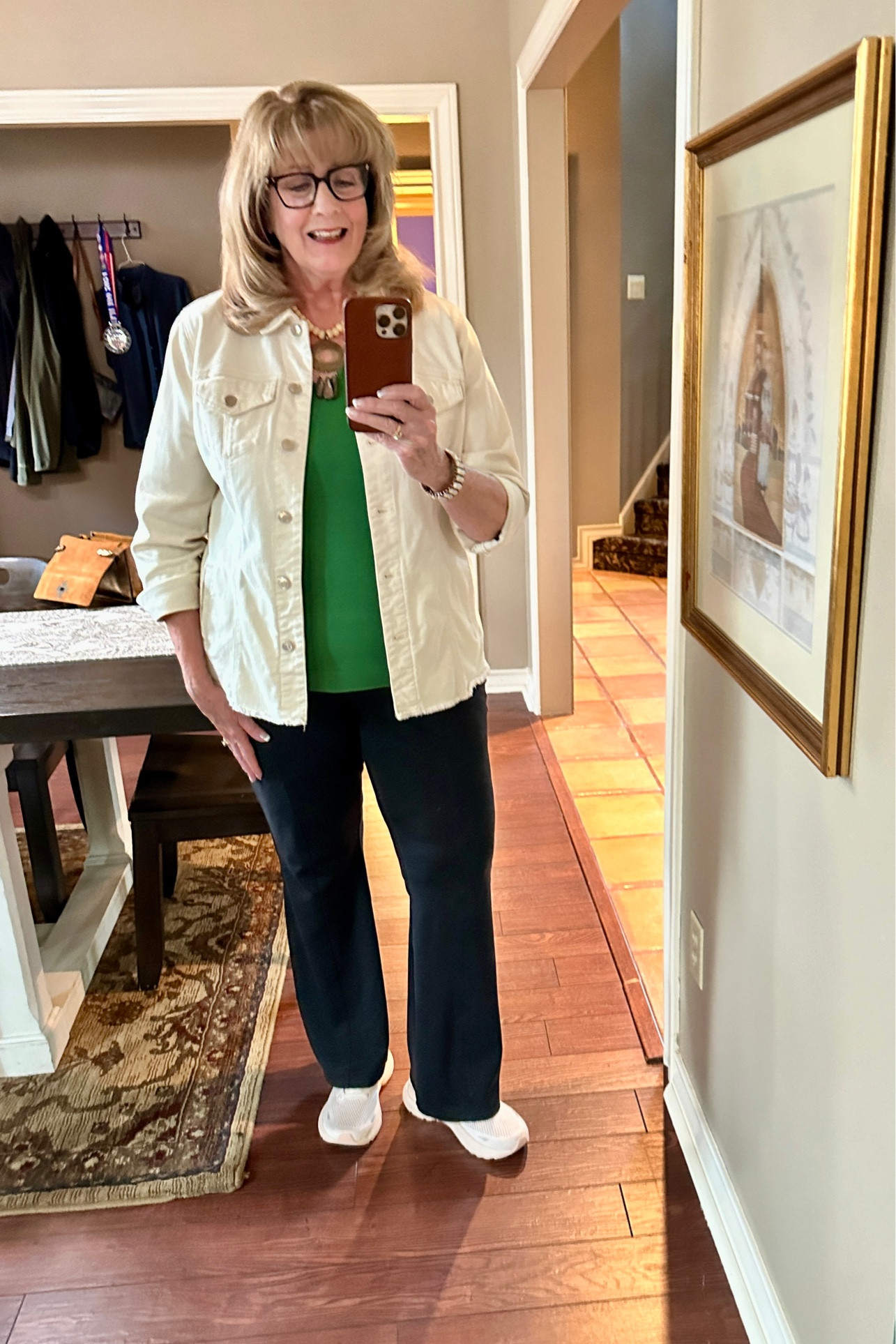 My new favorite color is verdant green @Chicos!  The tank I am wearing is the color and here are my top picks to wear it!

#LTKover40 #LTKstyletip #LTKSeasonal