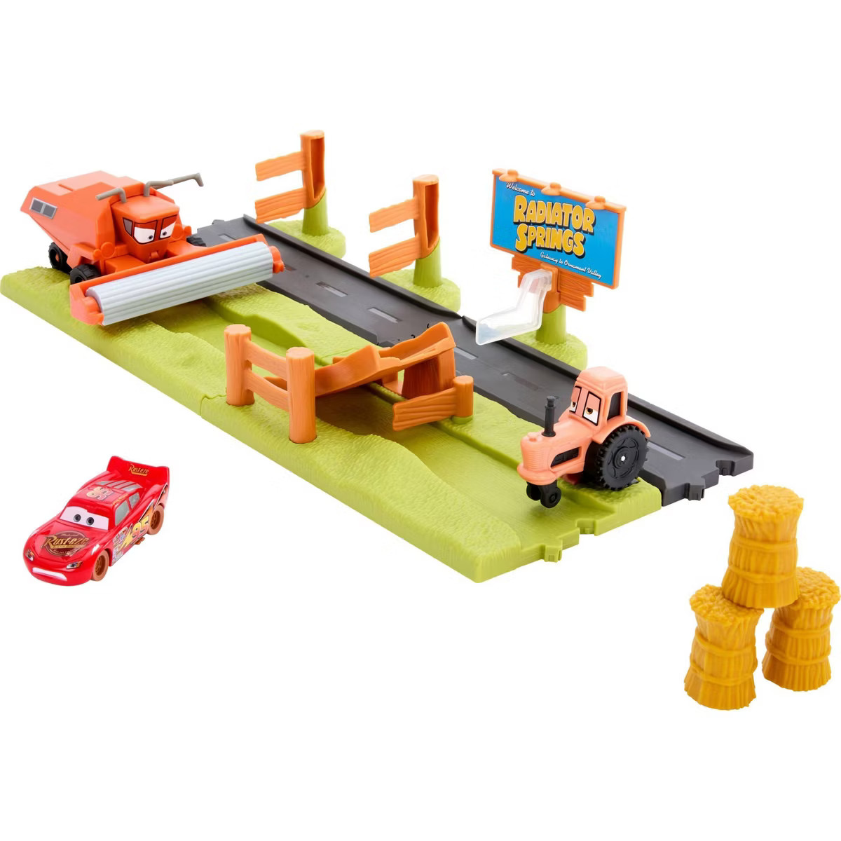 Disney Pixar Cars Frank Escape and Stunt Race Playset | Target