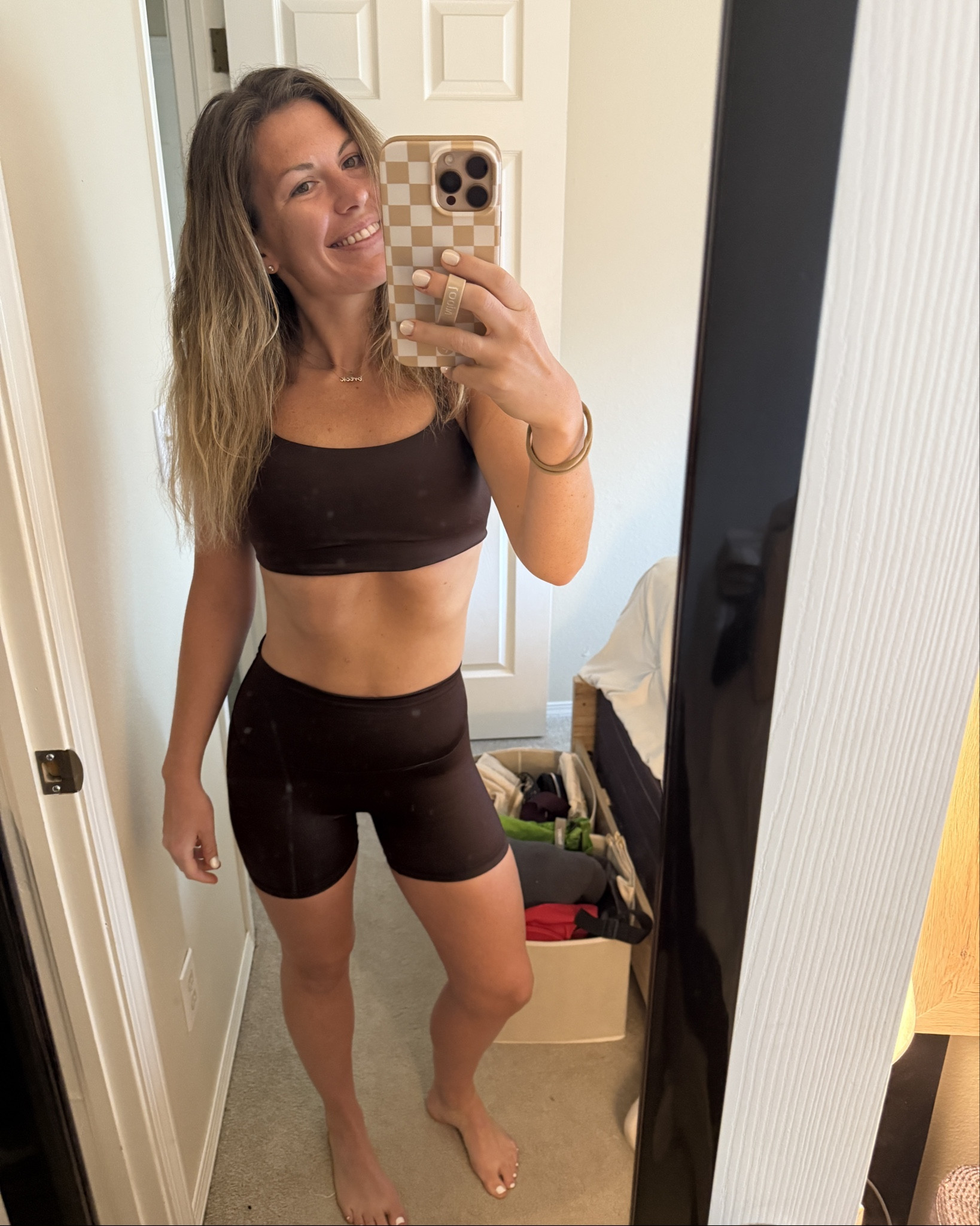 New favorite workout set💙🤎

#LTKActive