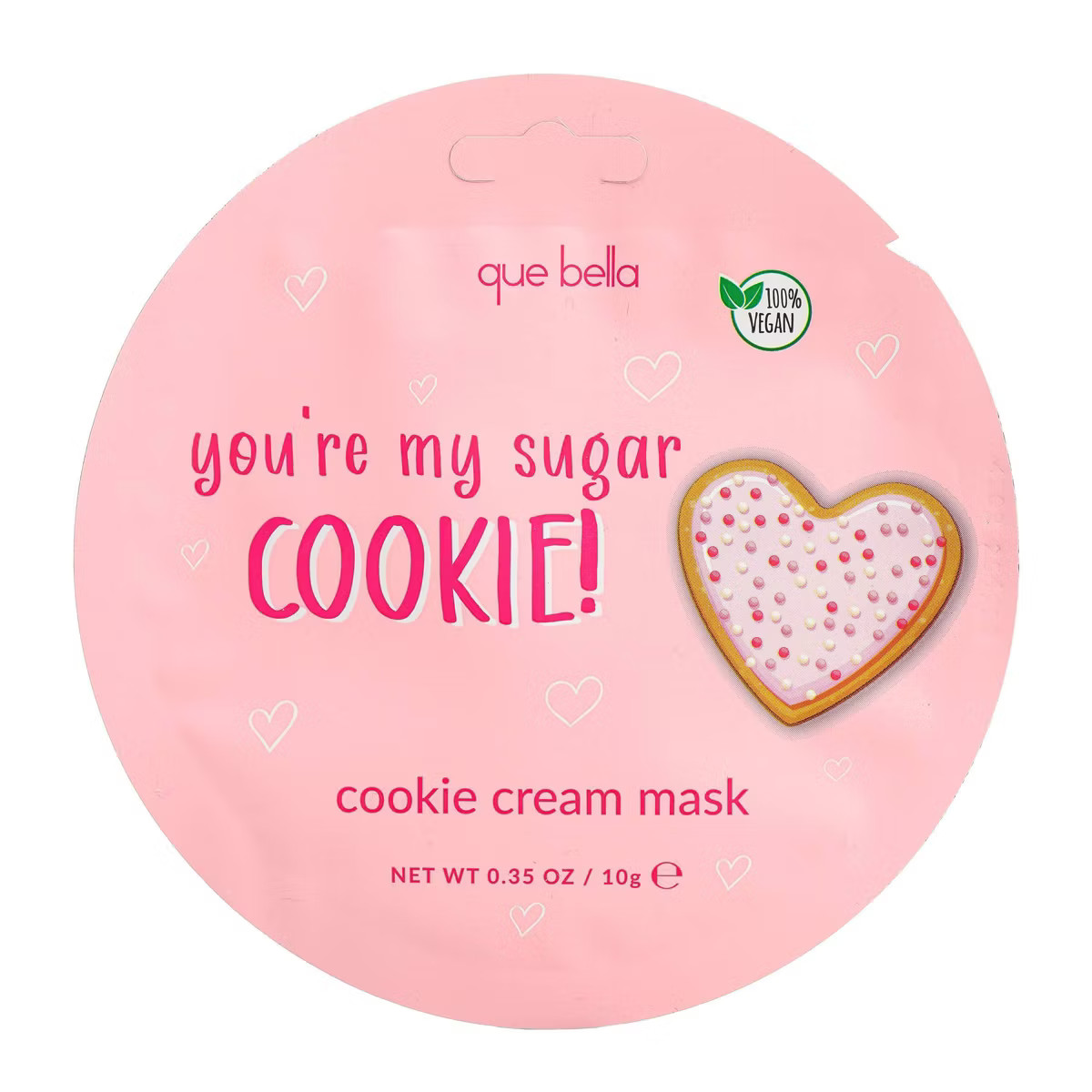 Que Bella Cookie Cream Face Mask - 0.35oz | Target