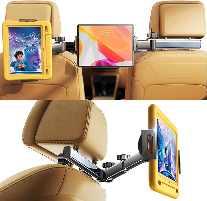 LISEN for iPad Holder Car Road Trip Travel Essentials Activities for Toddler Kids Gifts, Car Acce... | Amazon (US)