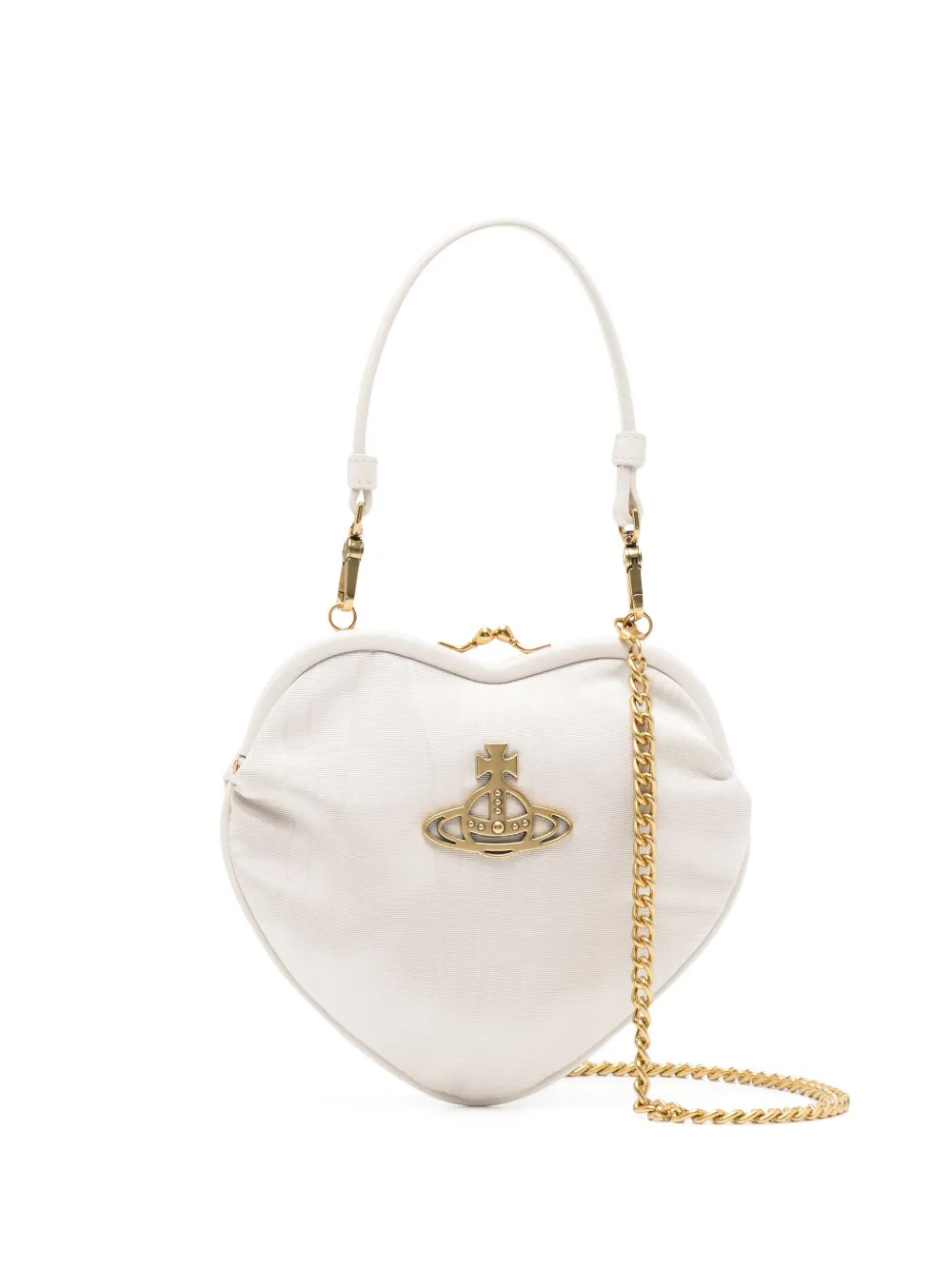 Belle Heart moiré tote bag | Farfetch Global
