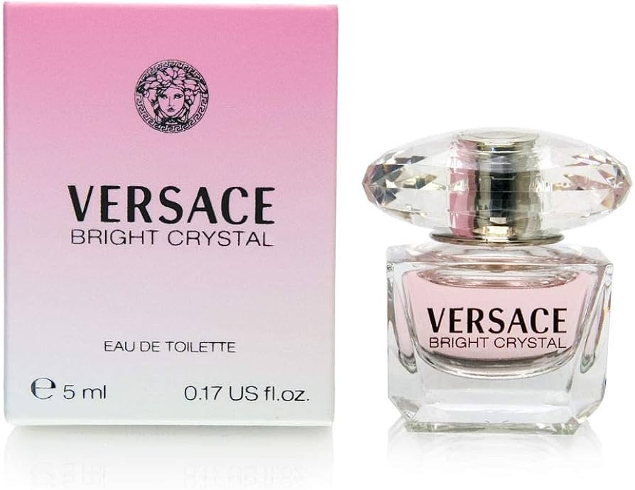 Versace. Bright Crystal Eau de Toilette Mini for Women, 0.17 Ounce | Amazon (US)