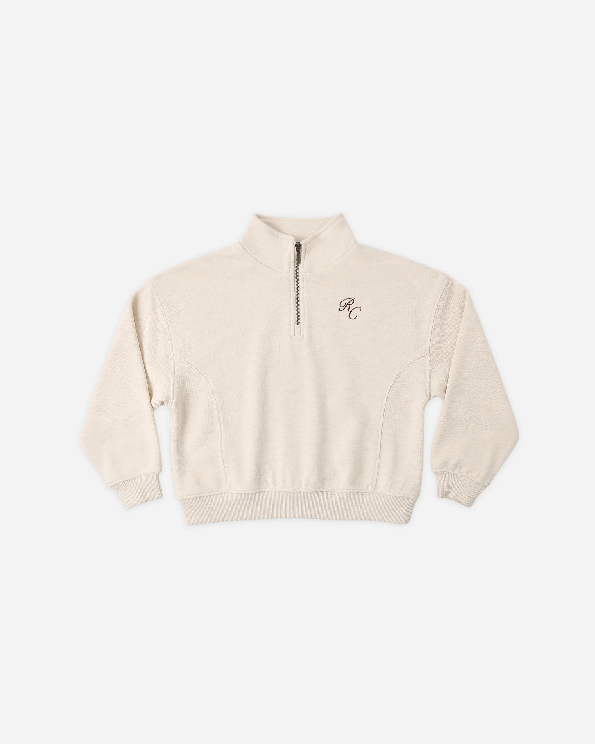 Half Zip Sweatshirt Shell Heathered | Rylee + Cru