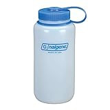 Nalgene HDPE Wide Mouth BPA-Free Water Bottle, 32 oz | Amazon (US)