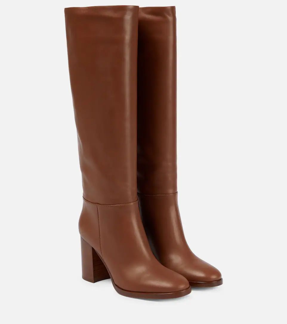 Santiago leather knee-high boots | Mytheresa (US/CA)