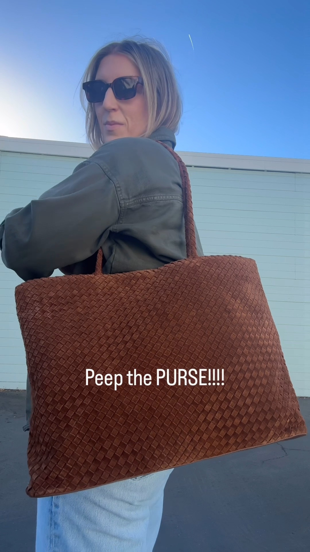 Love this bag from @onequince !!! Perfect for every aspect of it for Fall 🎉
