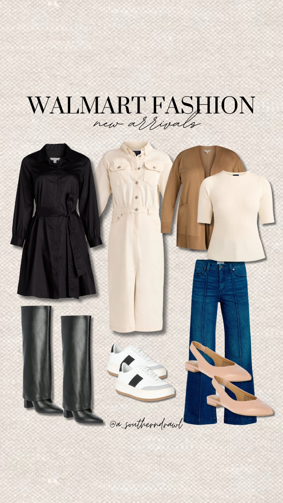 Some Walmart new arrivals I’ve been eyeing👀✨ some great finds for summer to fall transitional outfits!


Walmart, Walmart finds, tall boots, fall dress, flats, cardigan, fall cozy styling, Walmart denim, jeans under $40, finds under $40, boots under $55, Grace White, A Southern Drawl

#LTKSeasonal #LTKFindsUnder50 #LTKStyleTip