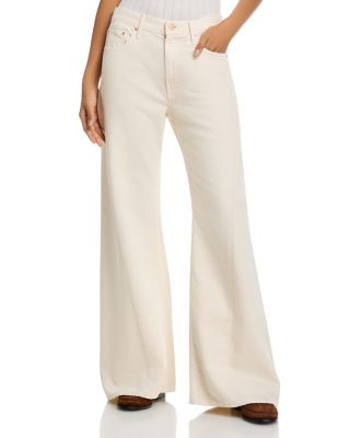 MOTHER The Lemon Twist Sneak High Rise Wide Jeans in Nat Natural | Bloomingdale's Women | Bloomingdale's (US)