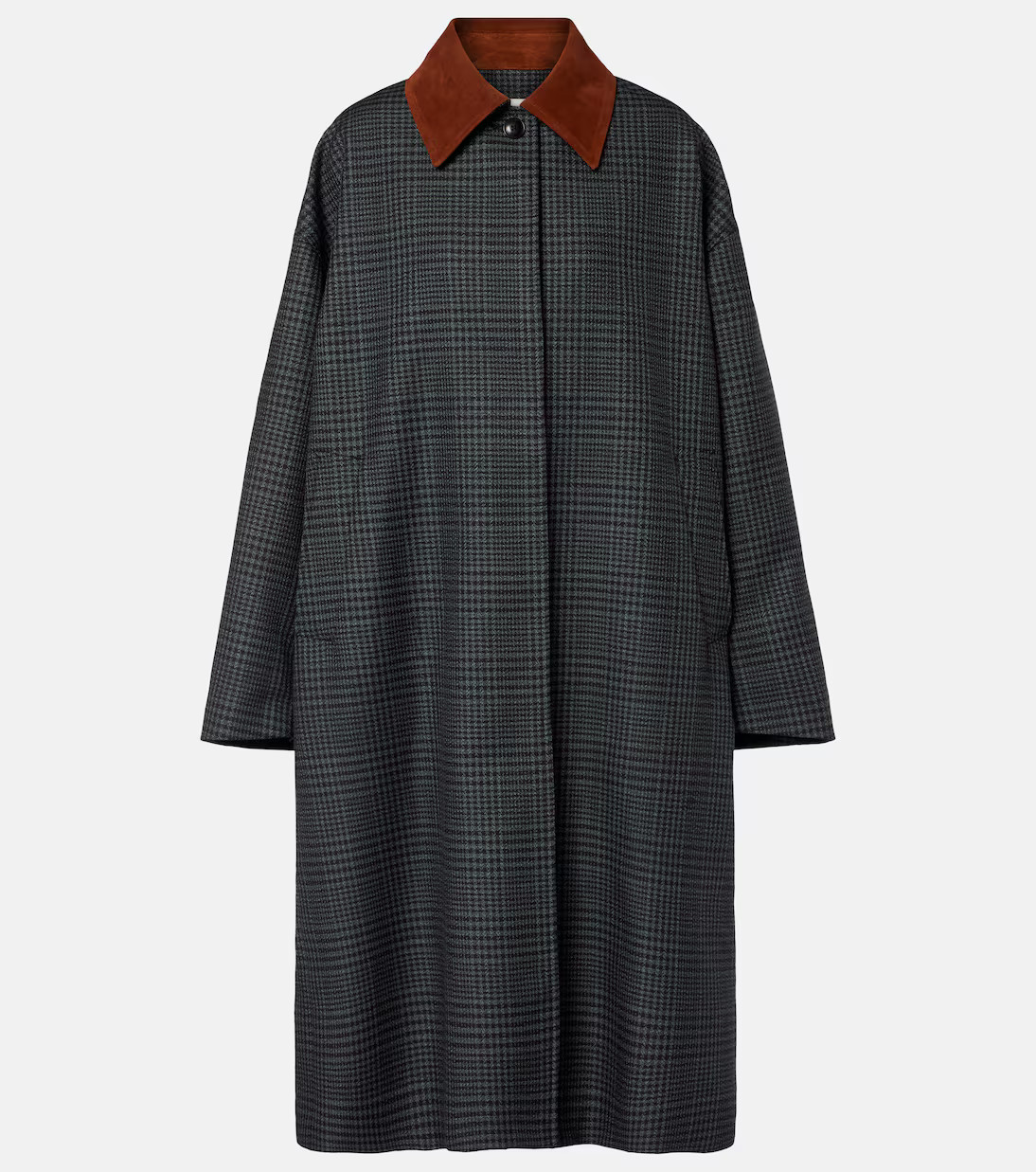 Prince of Wales check virgin wool coat | Mytheresa (US/CA)