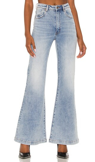 Eastcoast Flare in Escape Blue | Revolve Clothing (Global)