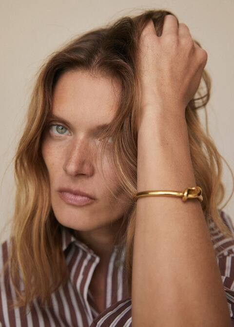 Armband mit Knotendetail | MANGO (DE)