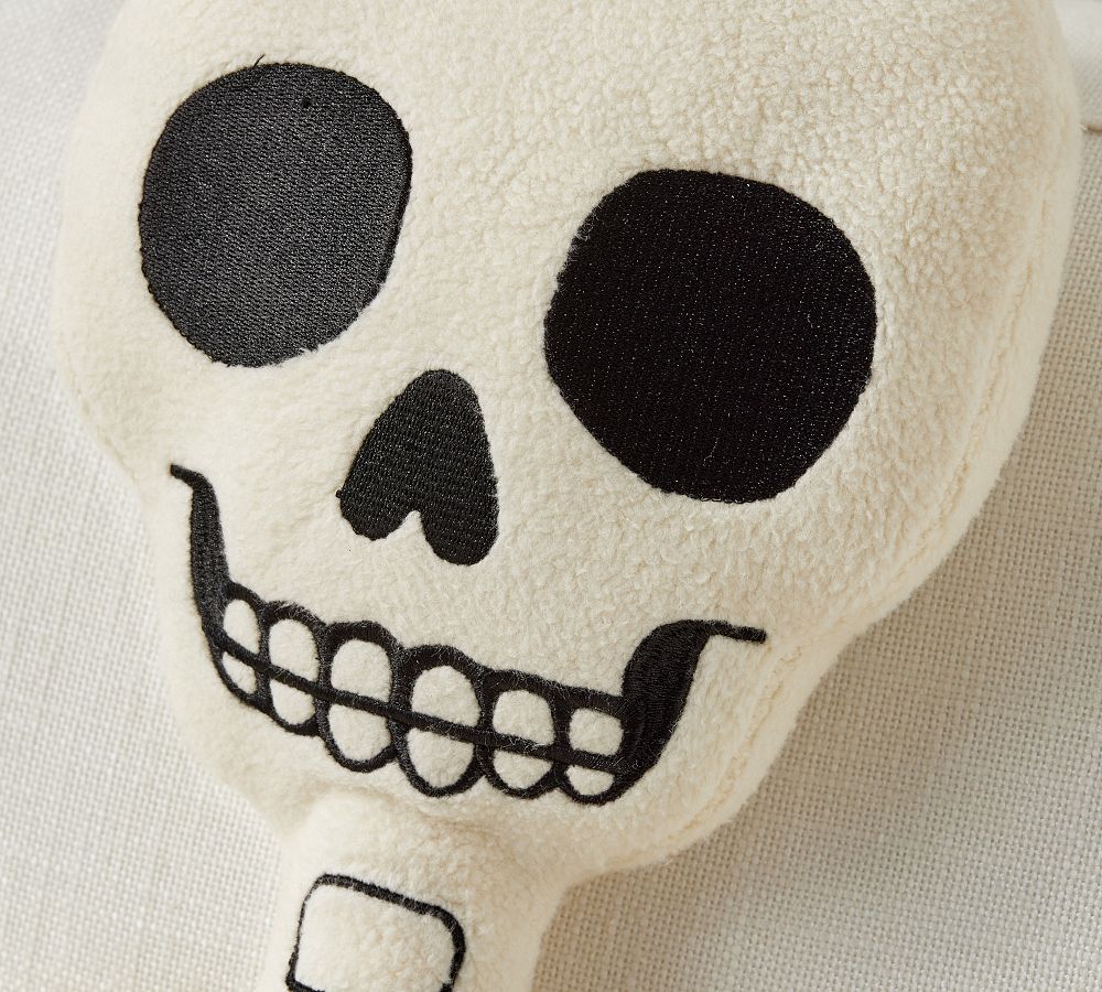 Mr. Bones Shaped Pillow | Pottery Barn (US)