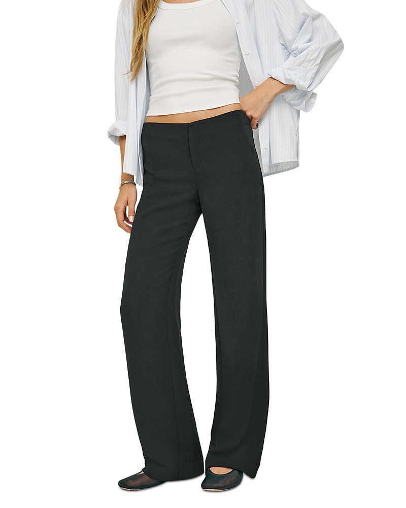 Reformation Vida Low Rise Pants | Bloomingdale's (US)
