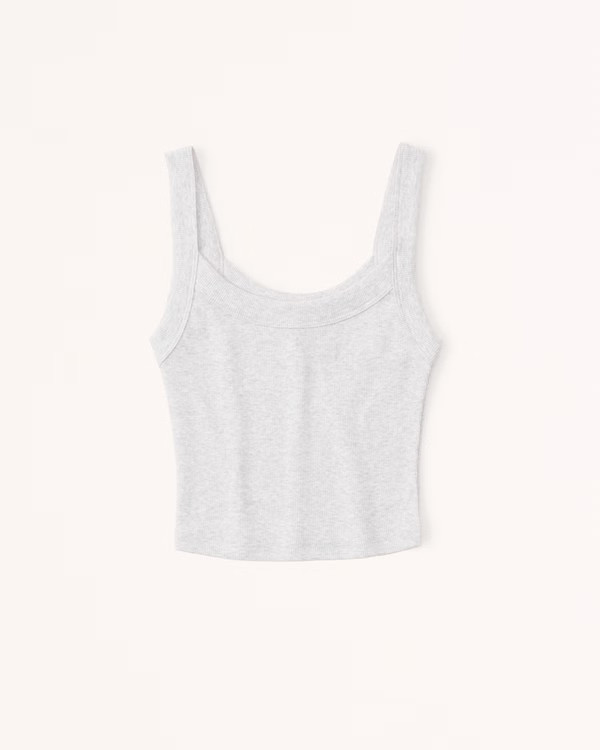 Essential Rib 90s Tank | Abercrombie & Fitch (US)