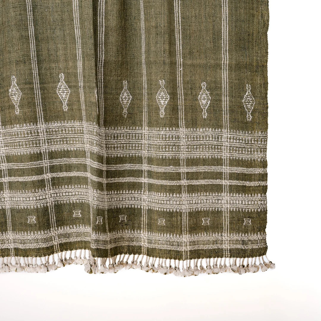 OLIVER Hand-loom Hand-dyed Vintage Indian Wool Bhujodi - Etsy | Etsy (US)