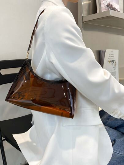 Clear Shoulder Bag
   SKU: swbag18210323951      
          (9999+ Reviews)
            GBP£4.49... | SHEIN
