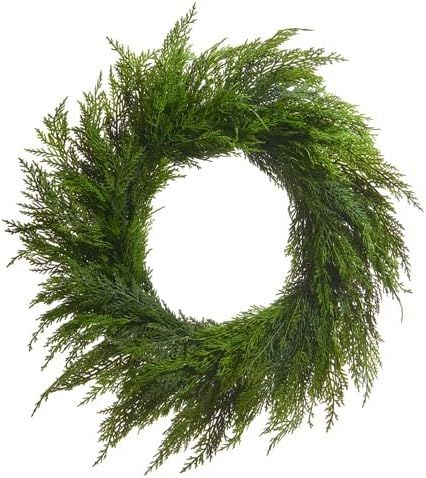 24" Cedar Wreath | Amazon (US)