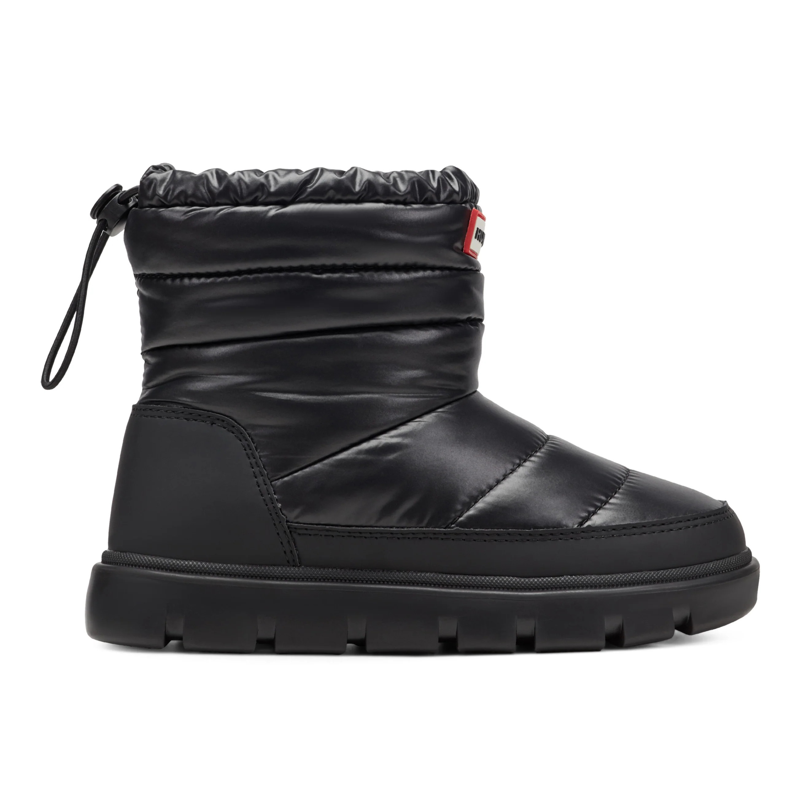 Big Kids Cuddle Lug Sole Insulated Waterproof Snow Booties | Hunter Boots